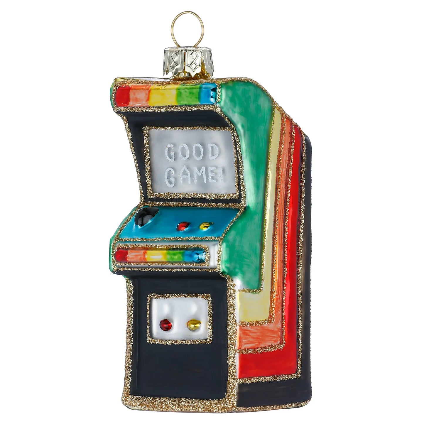 Glazen Kerstbal - Arcade speelautomaat (vanaf september verkrijgbaar)
