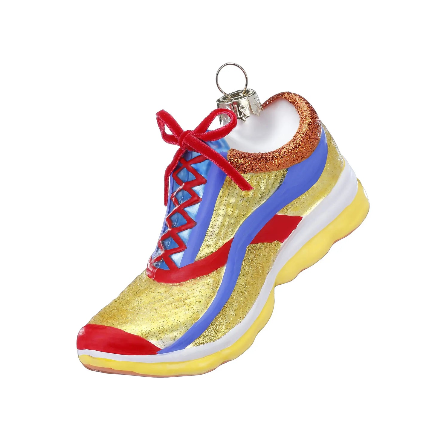 Glazen Kerstbal - Hardloopschoen multicolor (vanaf september verkrijgbaar)