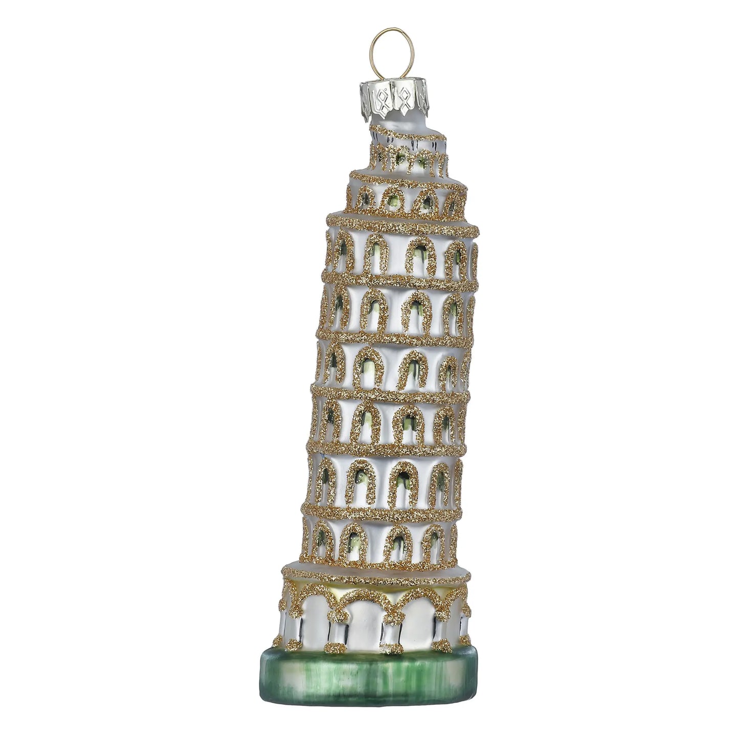 Glazen Kerstbal - Toren van Pisa (vanaf september verkrijgbaar)