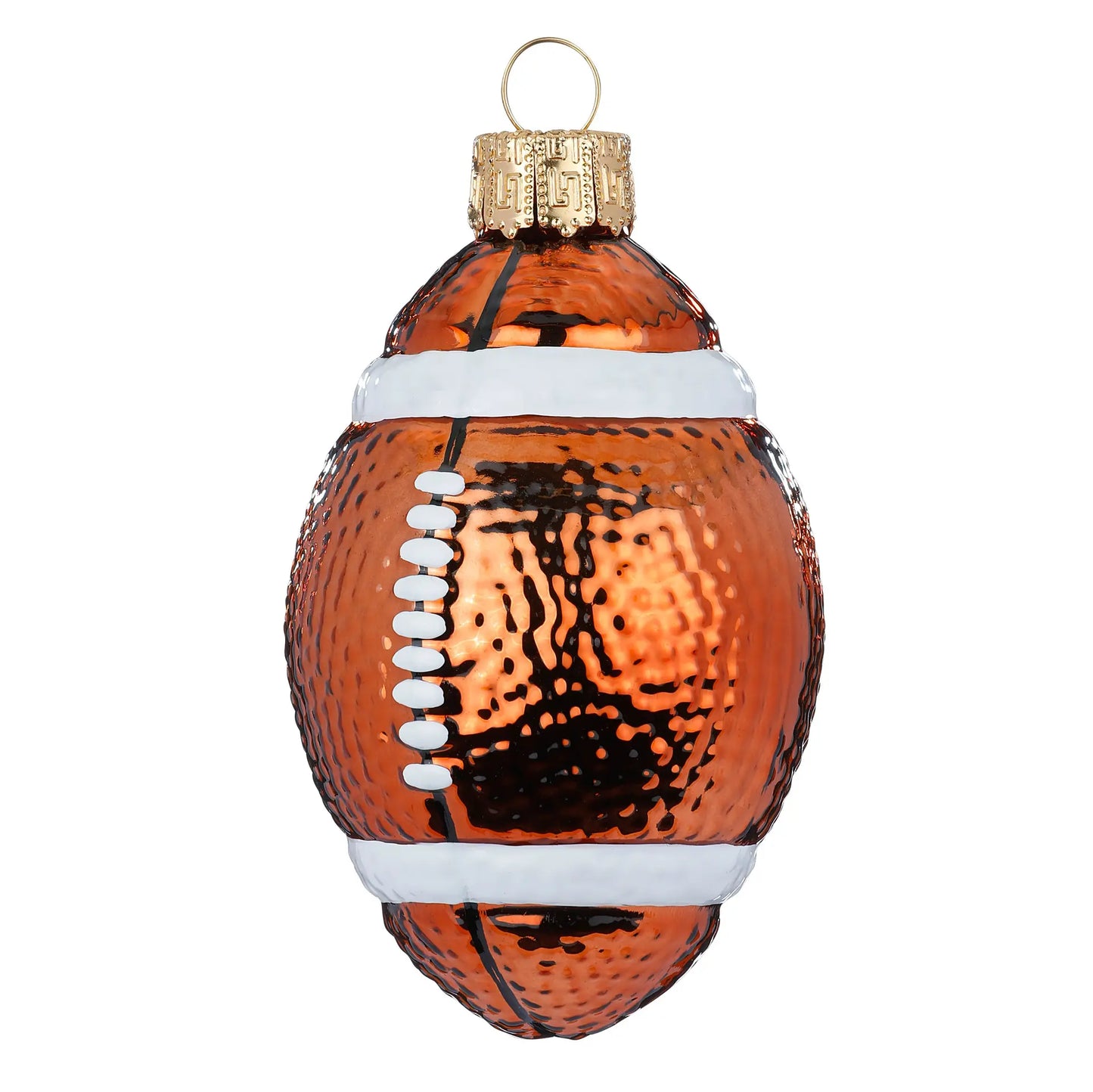 Glazen Kerstbal - Football (vanaf september verkrijgbaar)