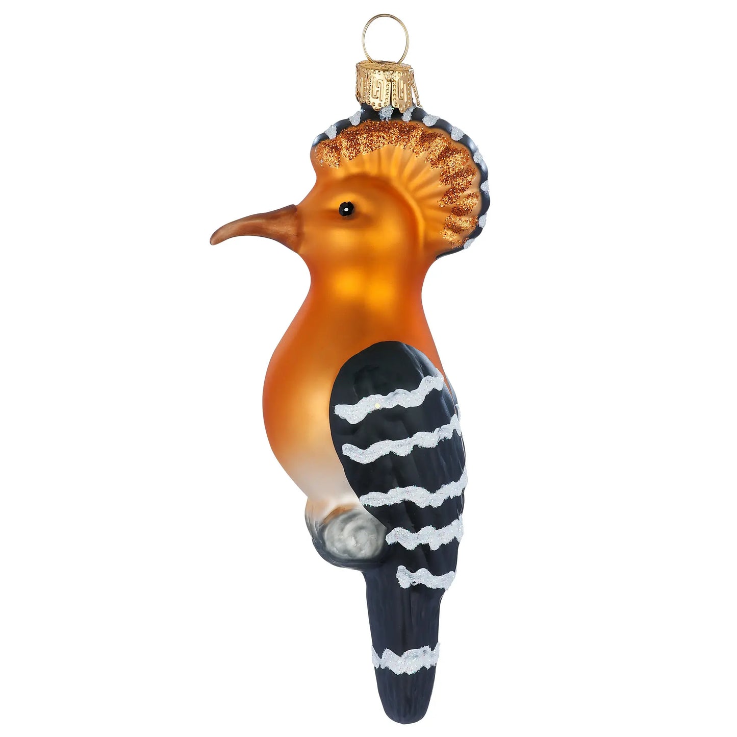 Glazen Kerstbal - Hop vogel (vanaf september verkrijgbaar)