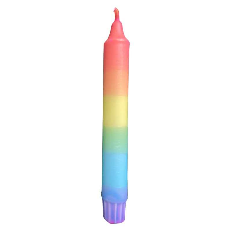 Kleurrijke kaarsen - Regenboog