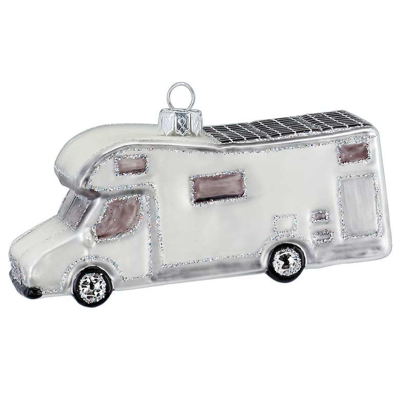 Glazen Kerstbal - Camper