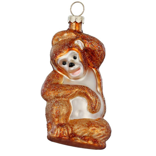 Glazen Kerstbal - Aap