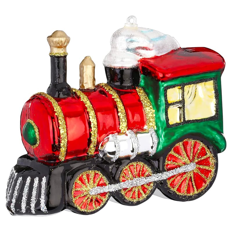 Glazen Kerstbal - Locomotief groot (verkrijgbaar vanaf september)