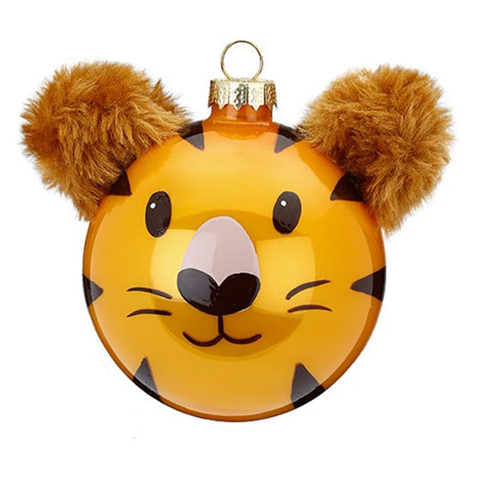 Glazen Kerstbal - Wild Collectie - Tijger