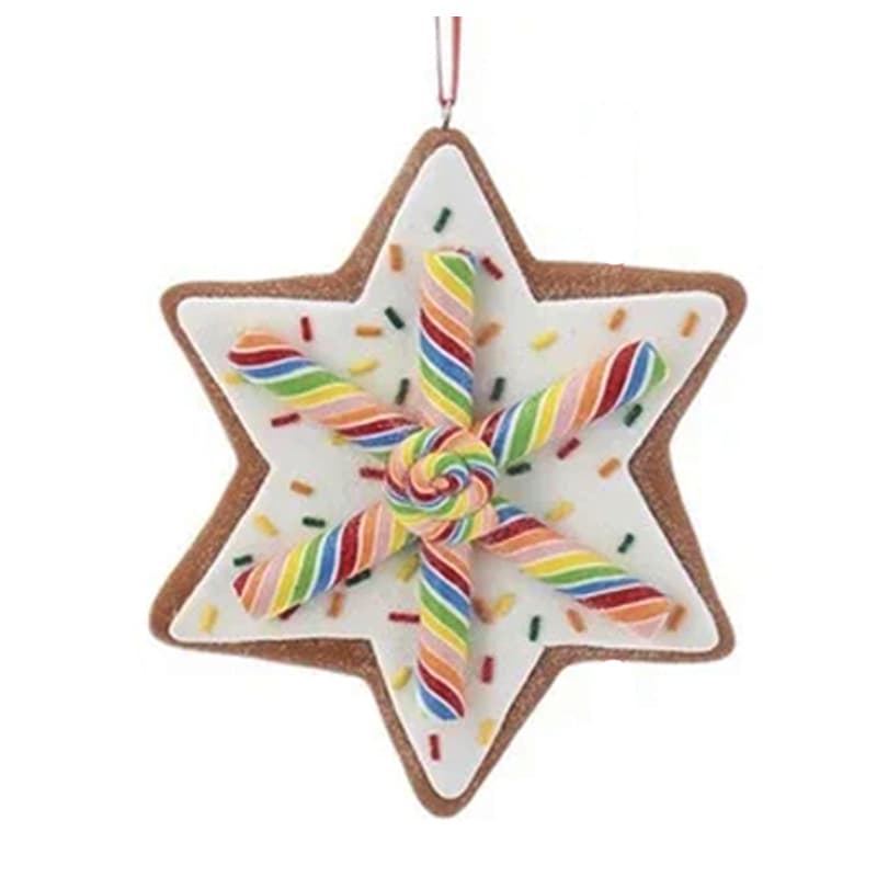 Kerstornament Gingerbread Ster