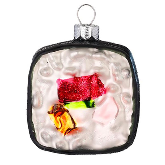 Glazen Kerstbal - Sushi