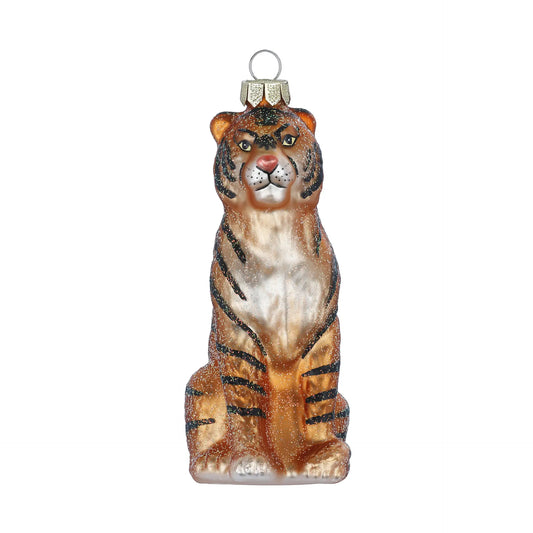 Glazen Kerstbal - Tijger (vanaf september verkrijgbaar)