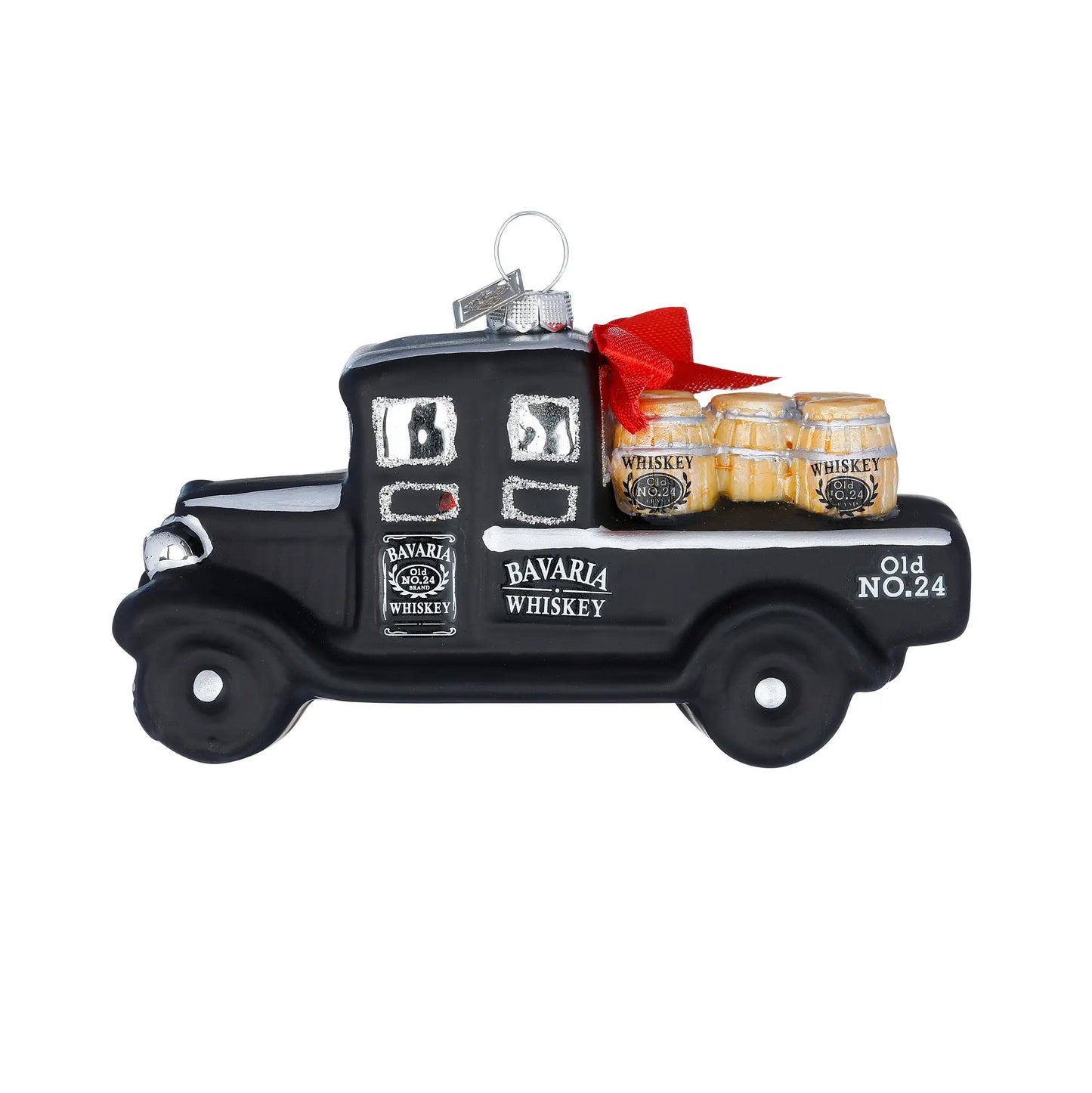 Glazen Kerstbal - Bezorgtruck (vanaf september verkrijgbaar)