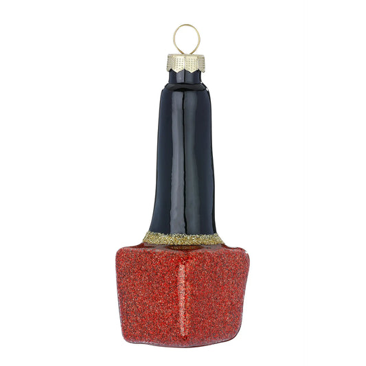 Glazen Kerstbal - Nagellak (vanaf september verkrijgbaar)