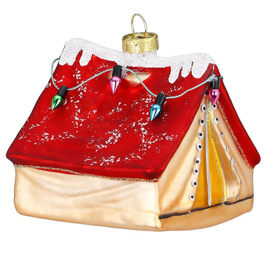 Glazen Kerstbal - Tent