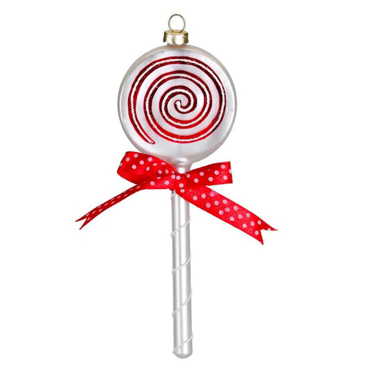 Glazen Kerstbal - Lolly (verkrijgbaar vanaf september)
