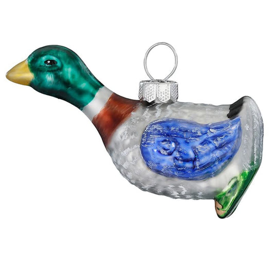 Glazen Kerstbal - Eend (verkrijgbaar vanaf september)