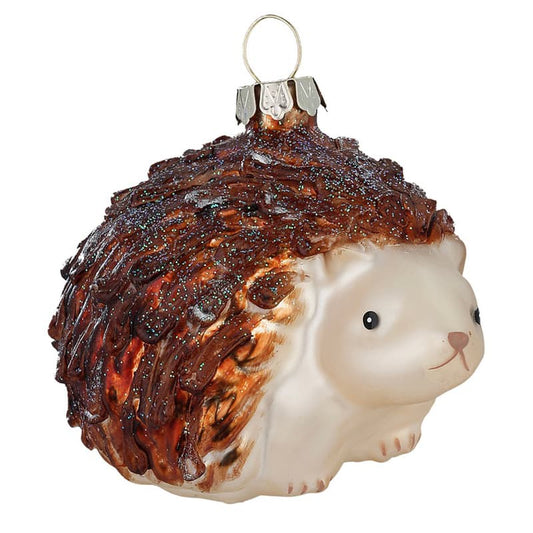 Glazen Kerstbal - Egeltje (verkrijgbaar vanaf september)