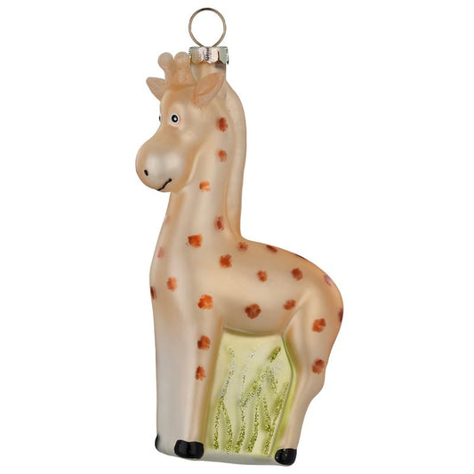 Glazen Kerstbal - Giraffe (verkrijgbaar vanaf september)