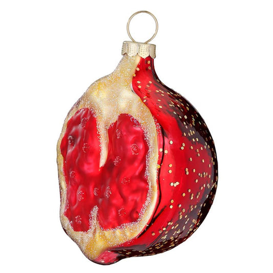 Glazen Kerstbal - Granaatappel (vanaf september verkrijgbaar)