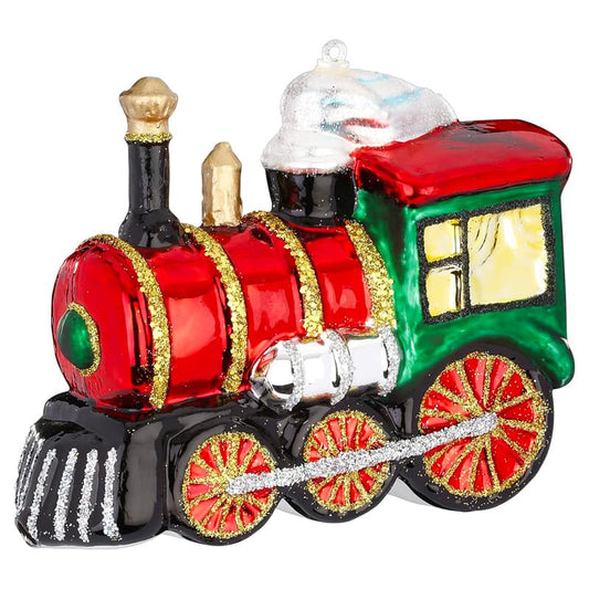 Glazen Kerstbal - Locomotief groot (verkrijgbaar vanaf september)
