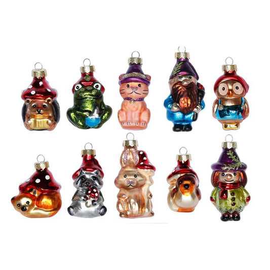 Glazen Mini Kerstballen 3 (verkrijgbaar vanaf september)