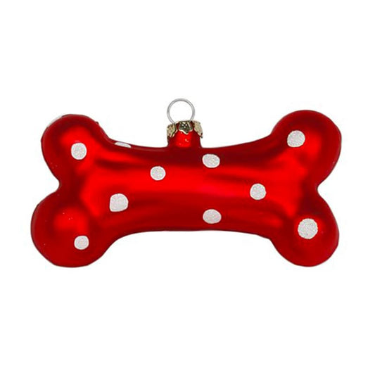 Glazen Kerstbal - Hondenbot (verkrijgbaar vanaf september)