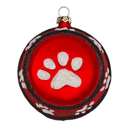 Glazen Kerstbal - Voerbak (verkrijgbaar vanaf september)