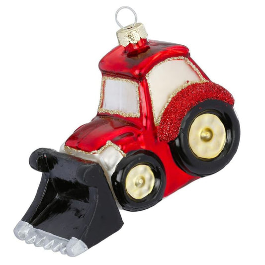 Glazen Kerstbal - Shovel (verkrijgbaar vanaf september)