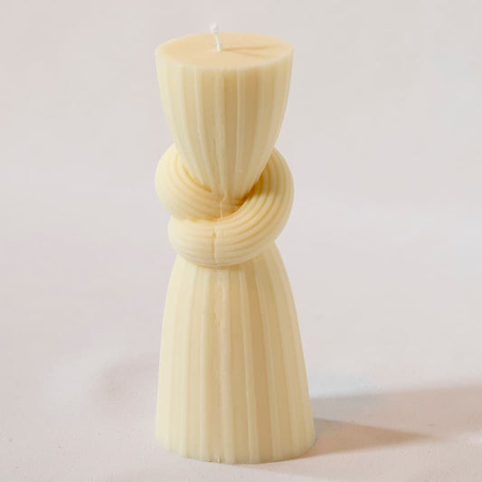 Vormkaars - Kaars met knoop
